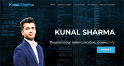 Desktop Screenshot of kunalsharma.net